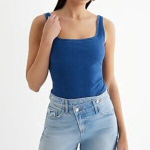 Express Denim bodysuit, size xl